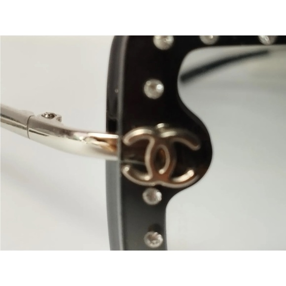 Vintage Chanel Swarovski Crystal rhinestone sunglasses 5077-B - Picture 11 of 13